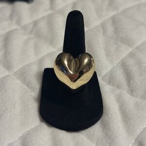 Gold Heart Ring